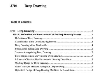 Deep Drawing