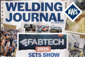 美国焊接学会杂志2025年第11期 AWS Welding Journal - 2025 11