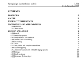 PIPING DESIGN, LAYOUT AND STRESS ANALYSIS