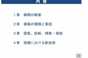 鋼構造物の点検・診断技術の 方法と留意点