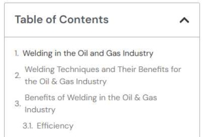 Welding in the Oil & Gas Industry Overview