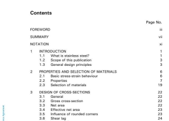 Structural Design of Stainless Steel