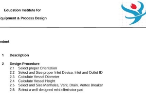 TWO-PHASE AND THREE-PHASE SEPARATOR DESIGN AND OPERATING PRINCIPLES