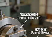 什么是车削和滚压工艺？