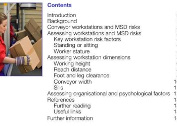 Conveyor belt workstation design