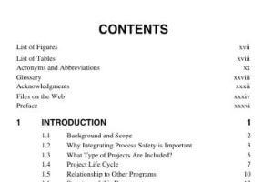 GUIDELINES FOR INTEGRATING PROCESS SAFETY INTO ENGINEERING PROJECTS