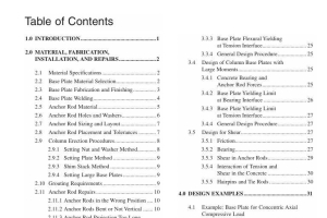 Base Plate and Anchor Rod Design Second Edition