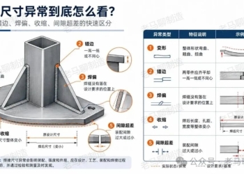 焊接尺寸异常大全：变形、错边、焊偏、收缩、间隙超差一次看懂