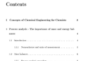 Process analysis The importance of mass and energy balances