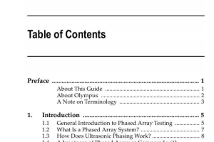 Olympus Phased Array Testing Basic Theory for Industrial Applications
