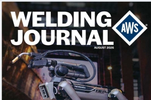 美国焊接学会杂志2026年第8期 AWS Welding Journal - 2026 08