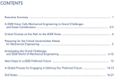 2028 VISION FOR MECHANICAL ENGINEERING