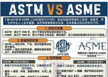 ASTM vs ASME 核心区别