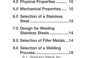 STAINLESS STEELS PROPERTIES – HOW TO WELD THEM WHERE TO USE THEM