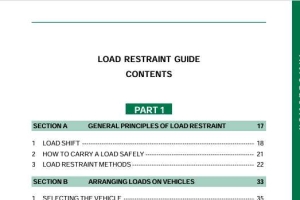 NTC LOAD RESTRAINT GUIDE 2004