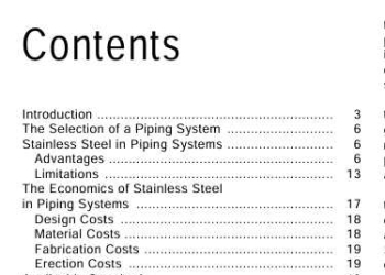 9024 Design Guidelines for Stainless Steel in Piping Systems