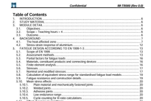 Design of aluminium alloys structures