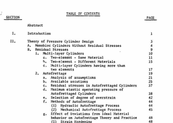 WVT-6917 TME DESIGN OF PRESSURE VESSELS FOR' VERY HIGH PRESSURE OPERATION