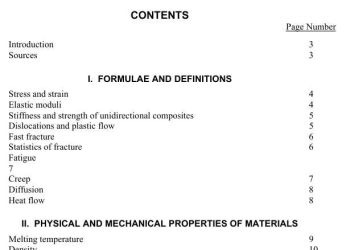 Materials Data Book 2011