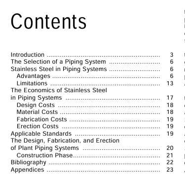 9024 Design Guidelines for Stainless Steel in Piping Systems