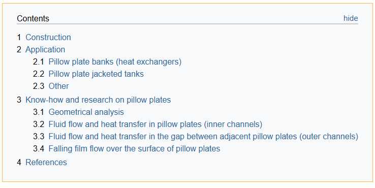Engineering_Pillow plate heat exchanger