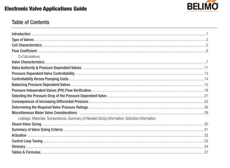 Electronic Valve Applications Guide
